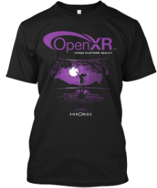 OpenXR Shirt at SIGGRAPH